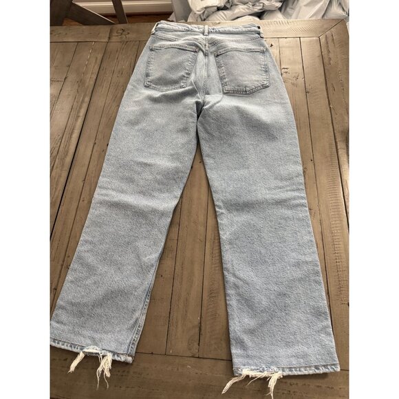 AGOLDE High Rise Stovepipe Straight Jeans In Destination Size 26 - Picture 4 of 4